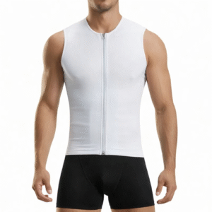 Gynecomastia Vest (GC Vest) Zipper